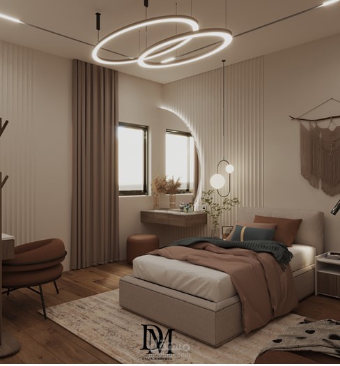 Modern Interior Girl's Bedroom