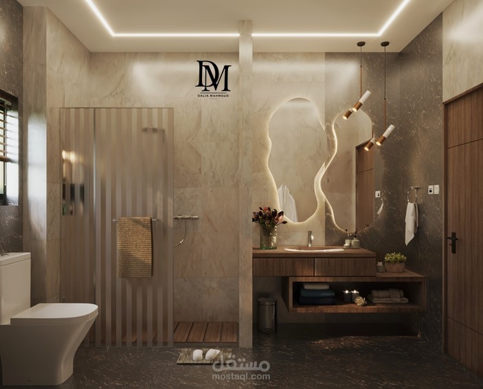 Modern Residential Bathroom