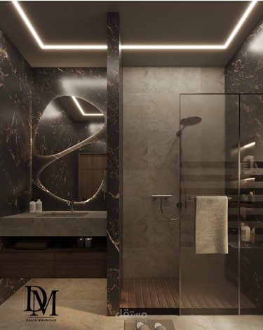 Modern Residential Bathroom