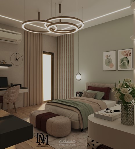 Modern Interior Girl's Bedroom