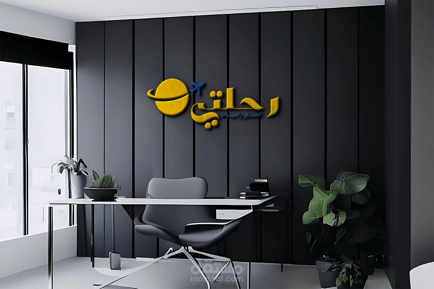 تصميم شعار مميز لمؤسسة متخصصة في السفر و السياحة للأفراد