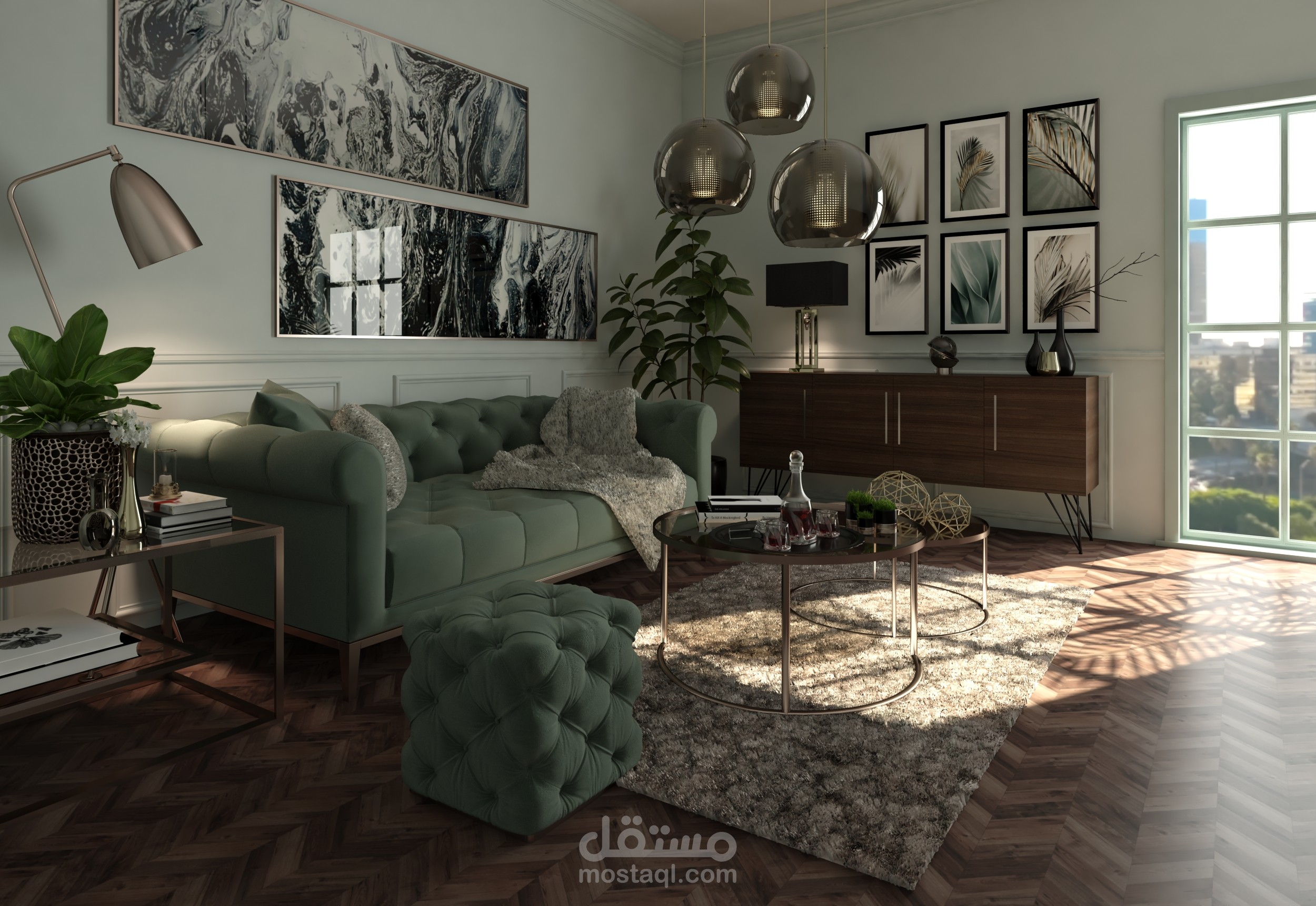 Living room 2 (Interior design)