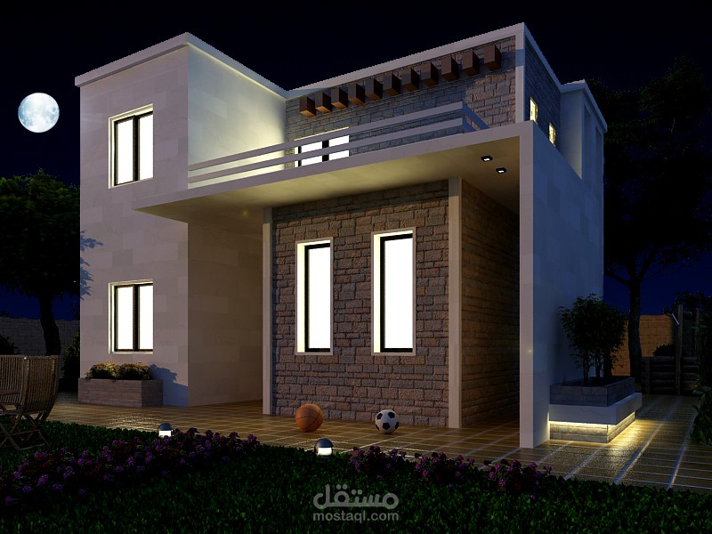 فيلا سكنية صغيرة