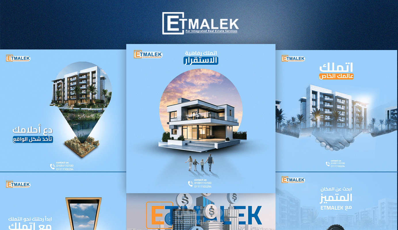 Real state social media designs
