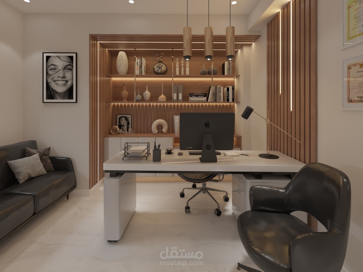 Modern design for a dental office space