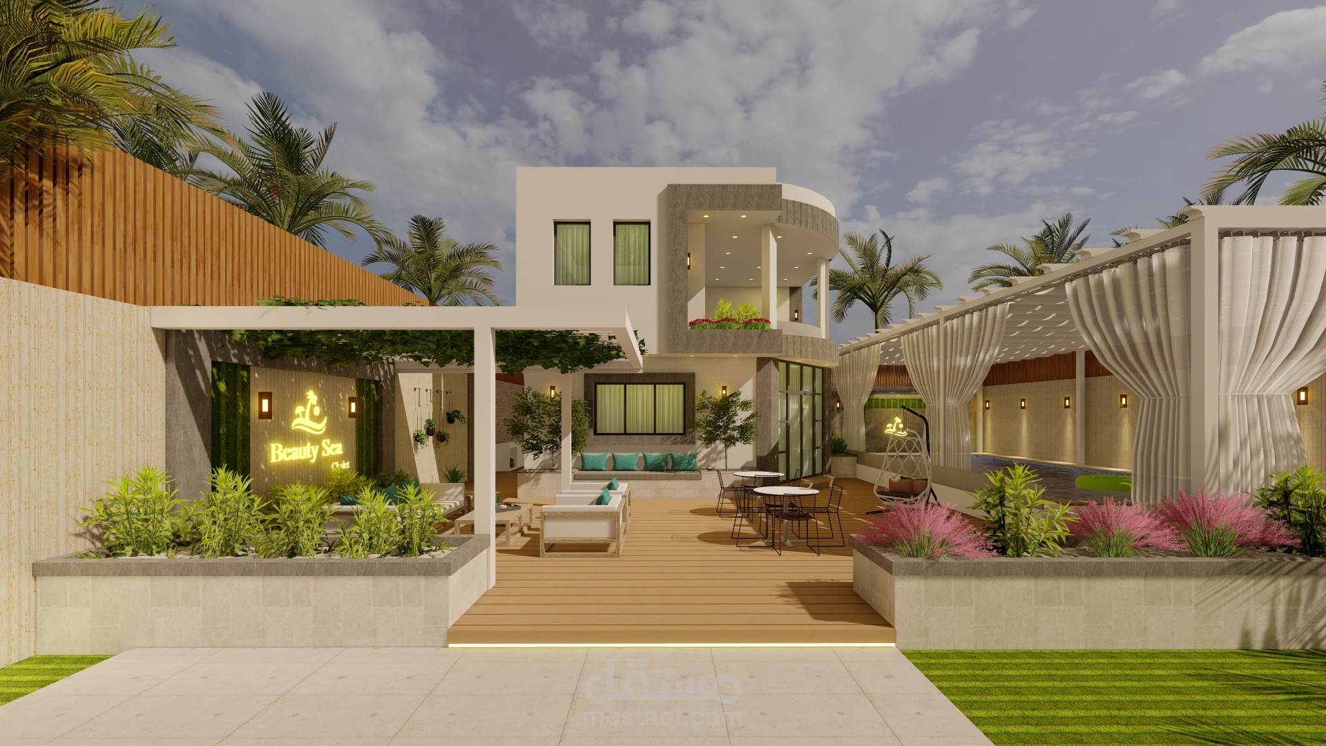 تصميم شاليه مودرن