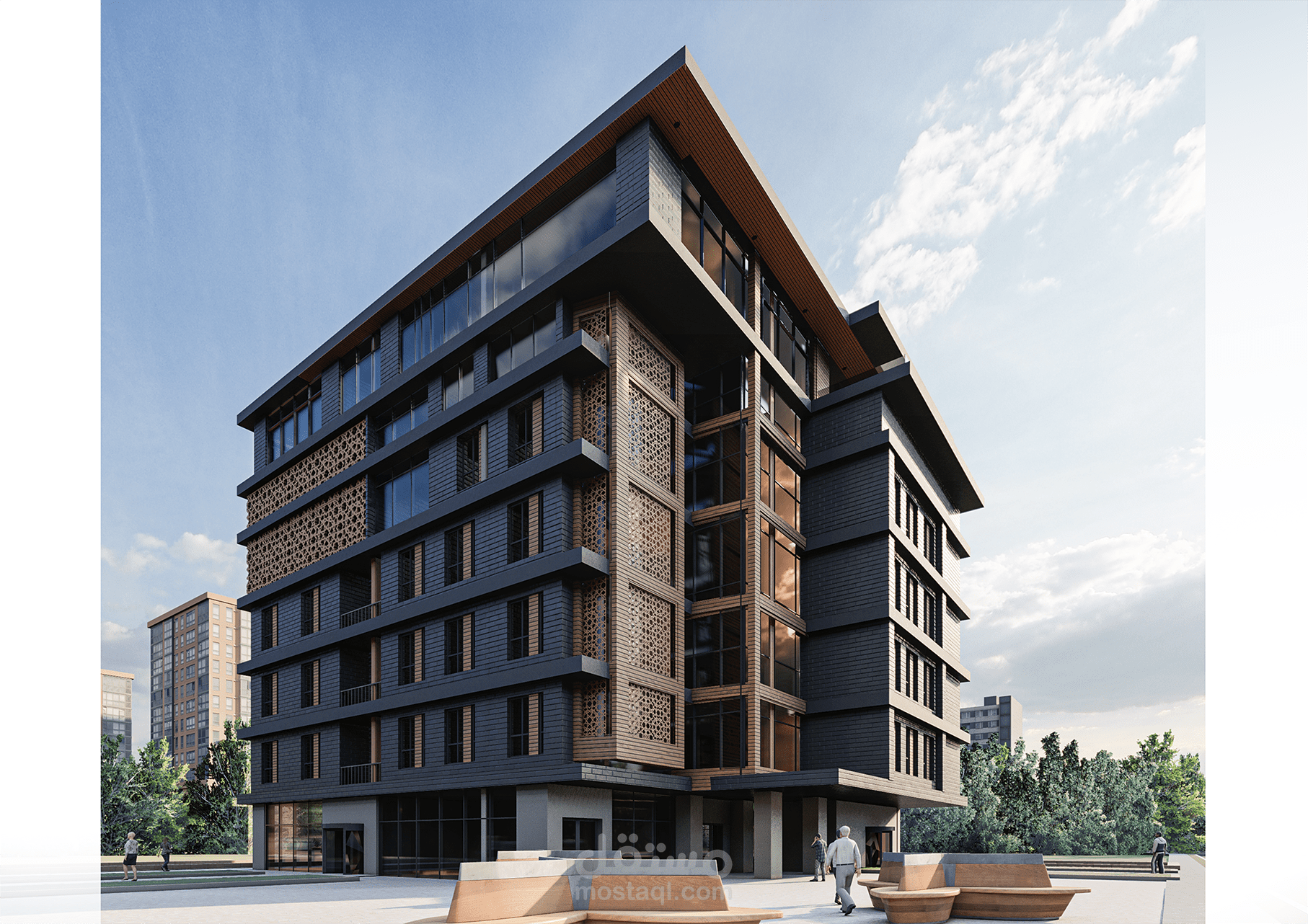 مبنى متعدد الاستعمالات - Multi-use building