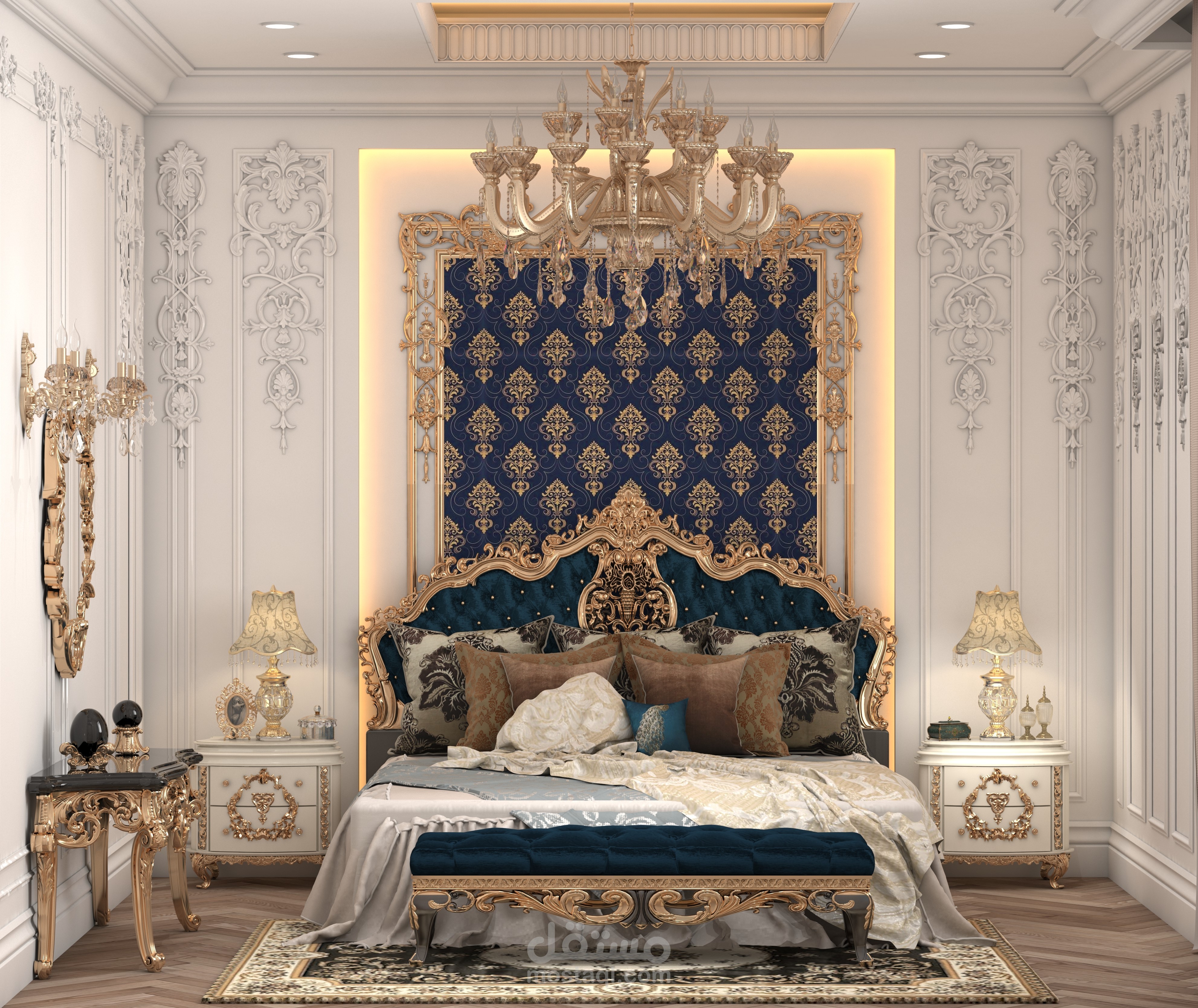 غرفة نوم كلاسيك