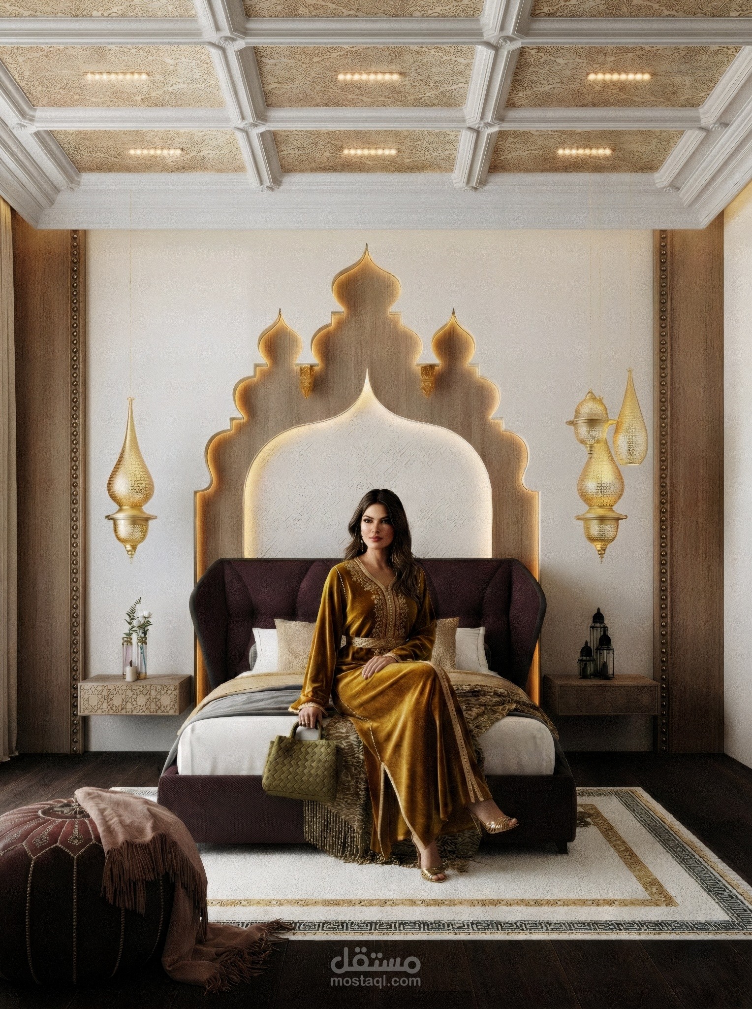 Arabesque Bedroom Design