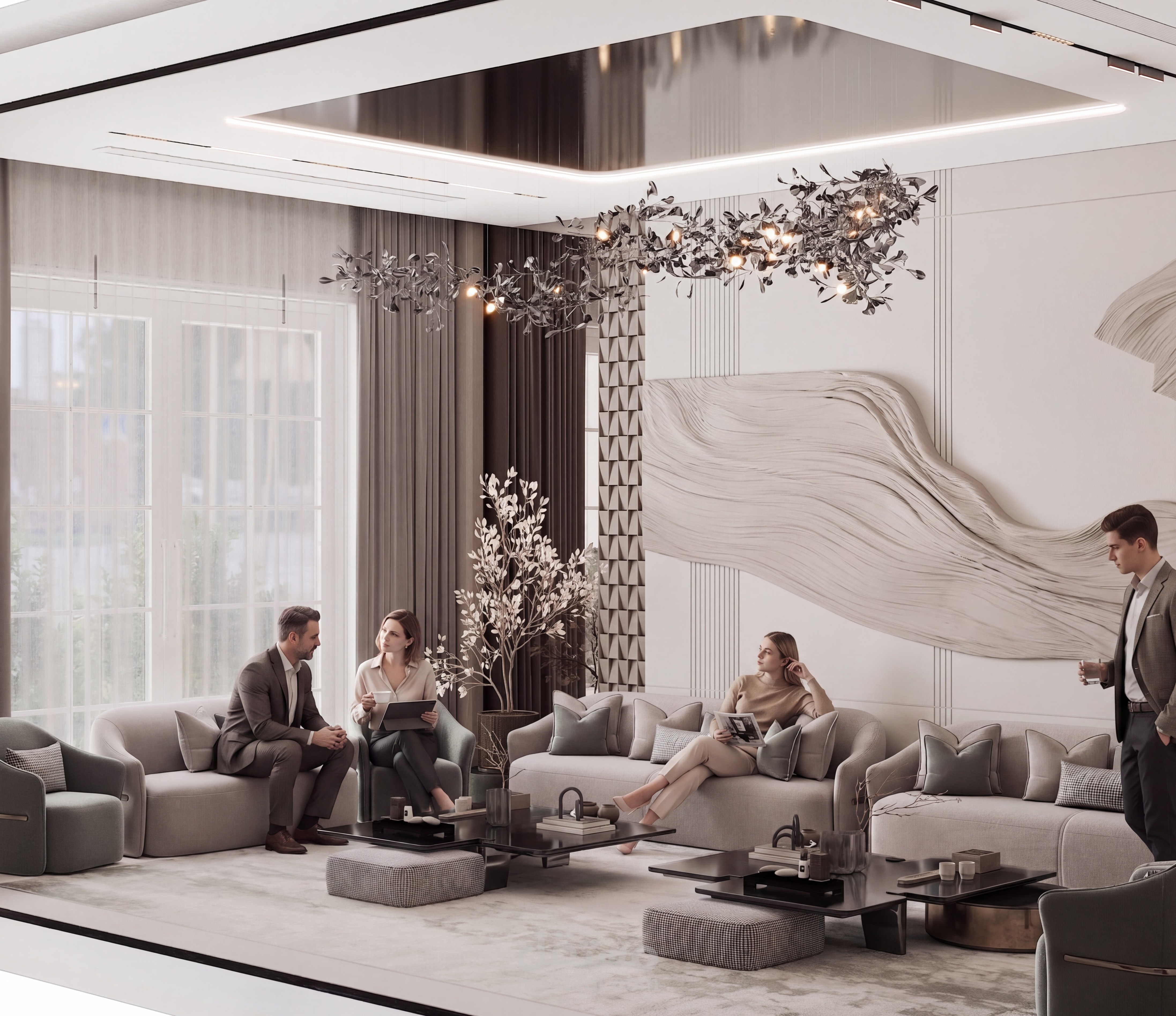 MODERN MAJLES DESIGN