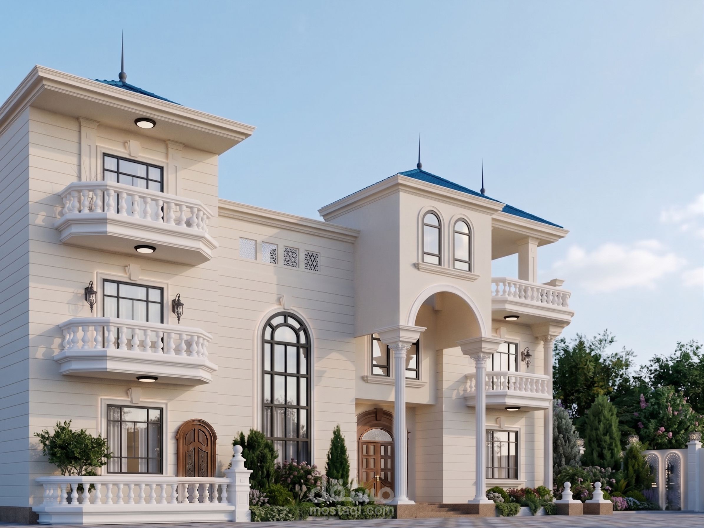 تصميم واجهة كلاسيك