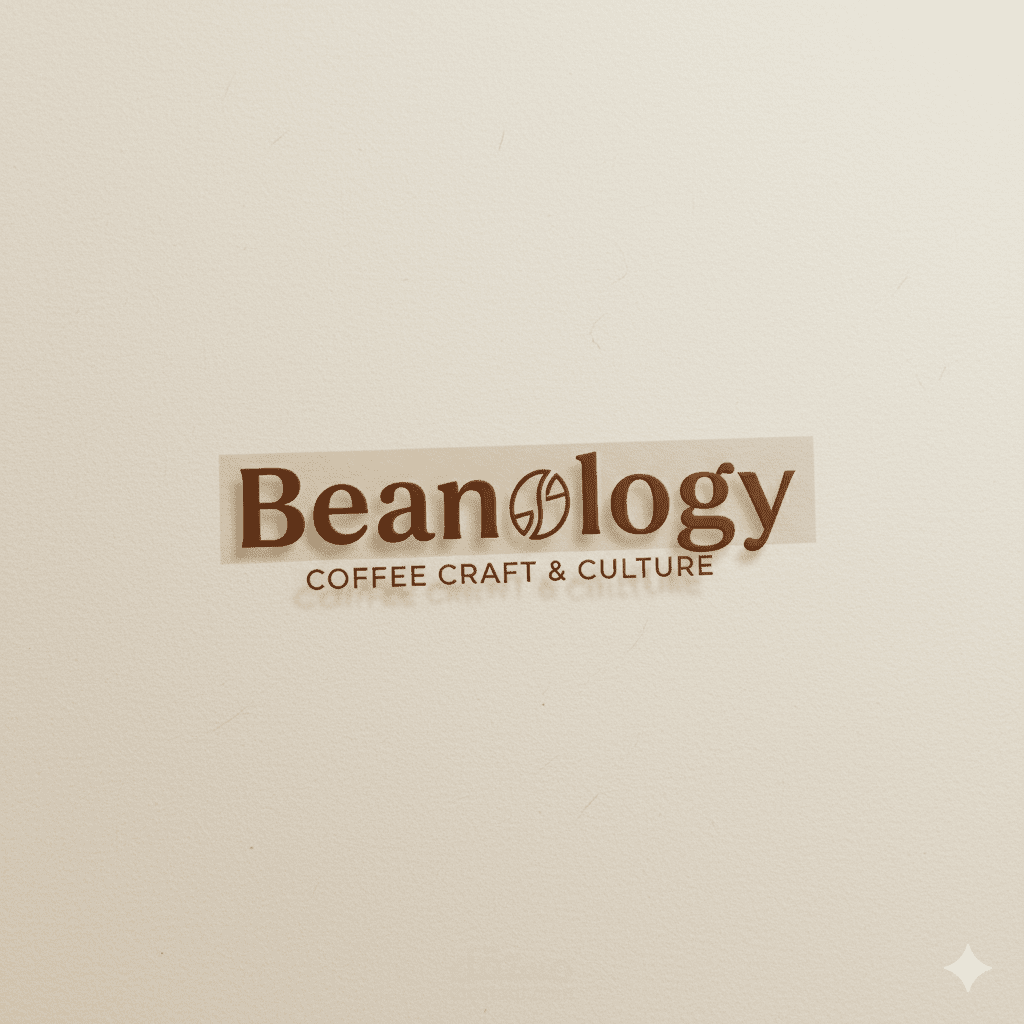 تصميم لوجو وهوية بصرية لماركة قهوة "Beanology"