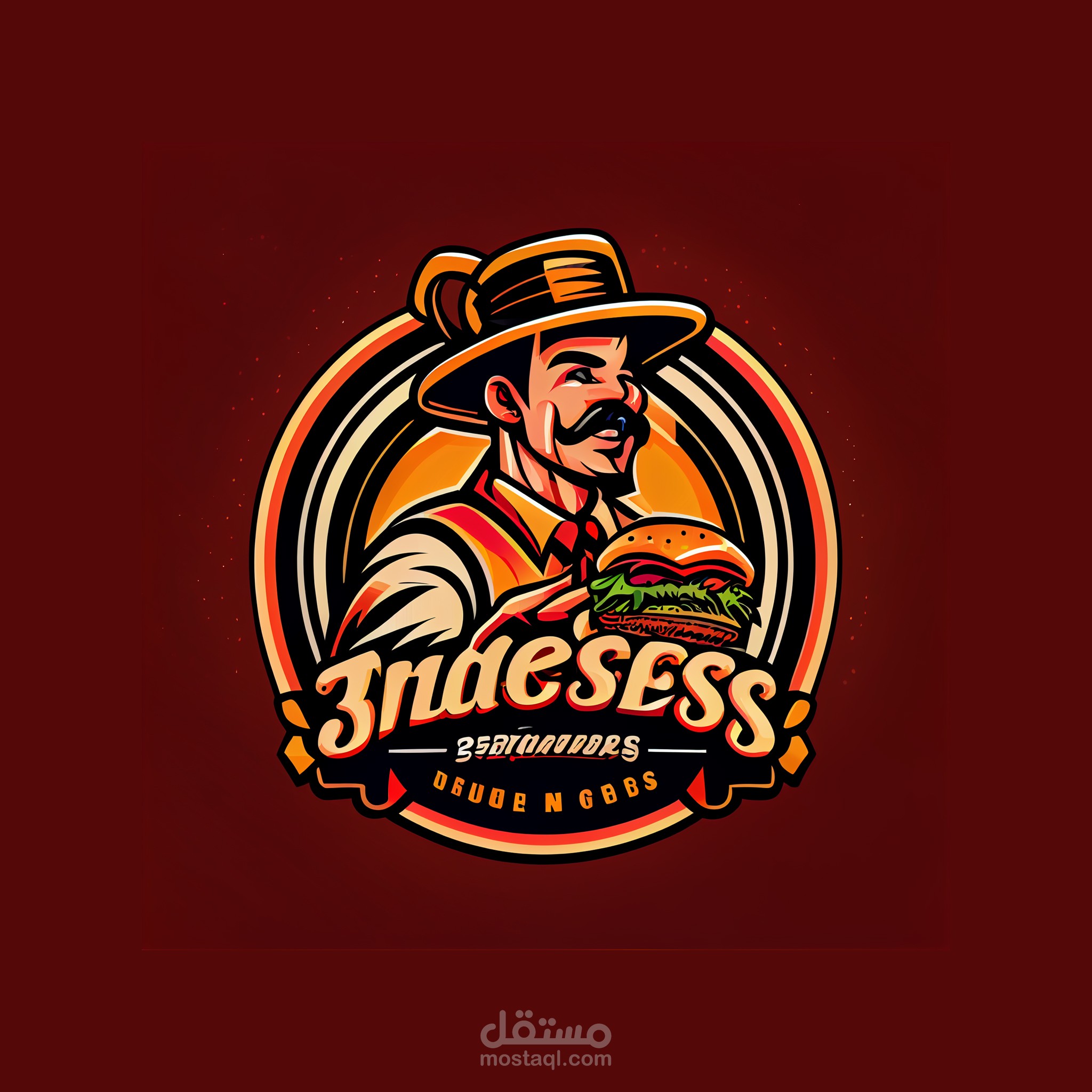 شعار تمائم mascots logo