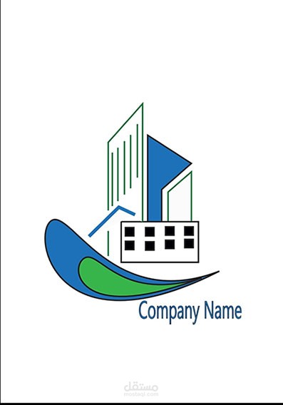 شعار لشركة عقارات