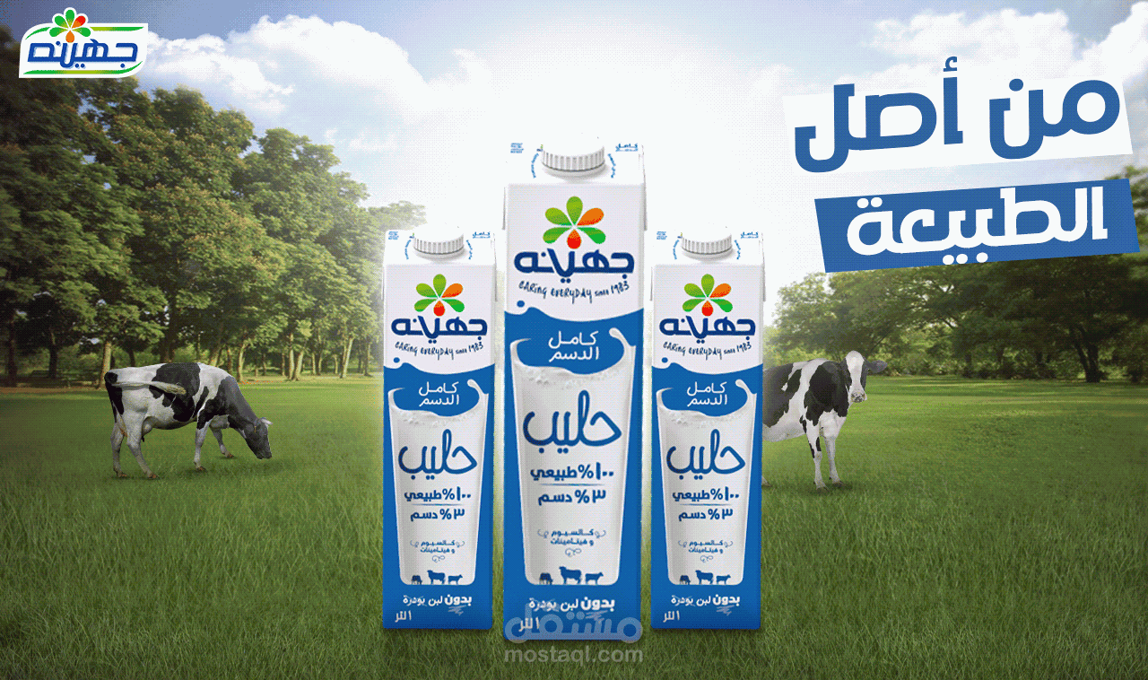 تصميم المنتجات لشركة البان