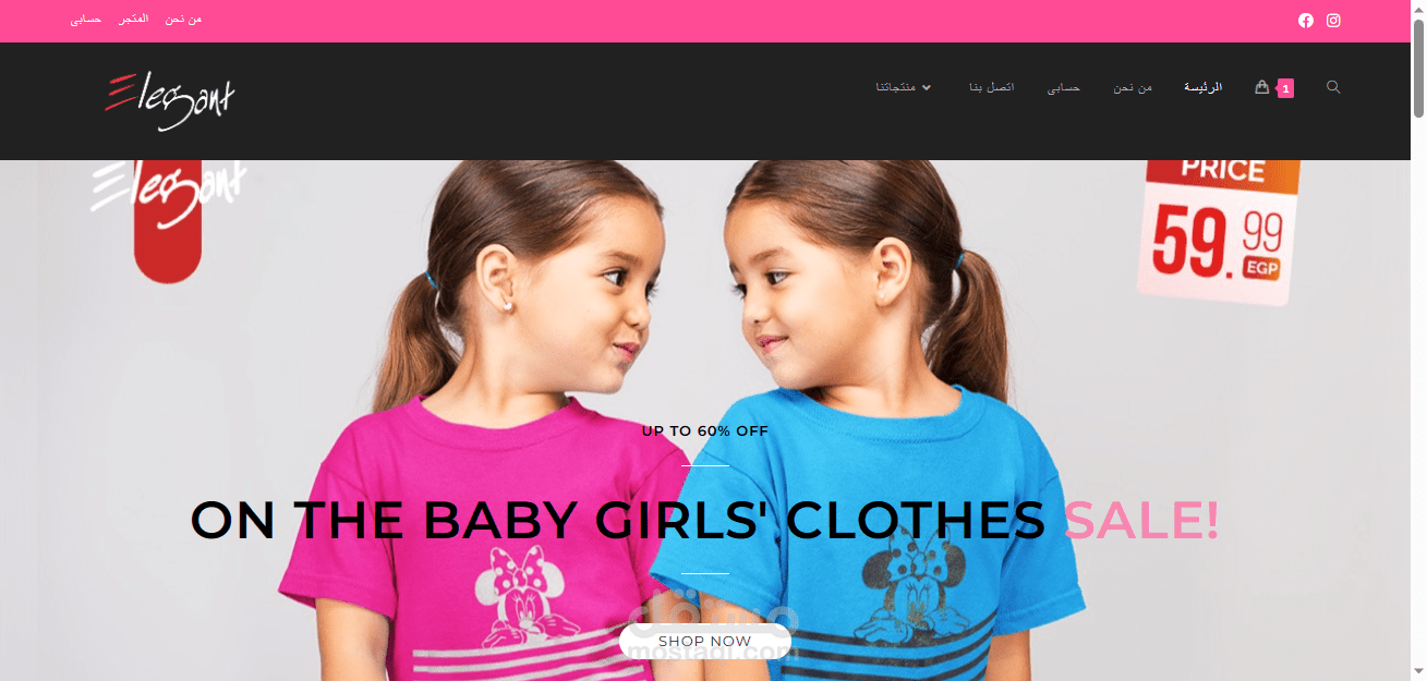 Elegant Stores Website
