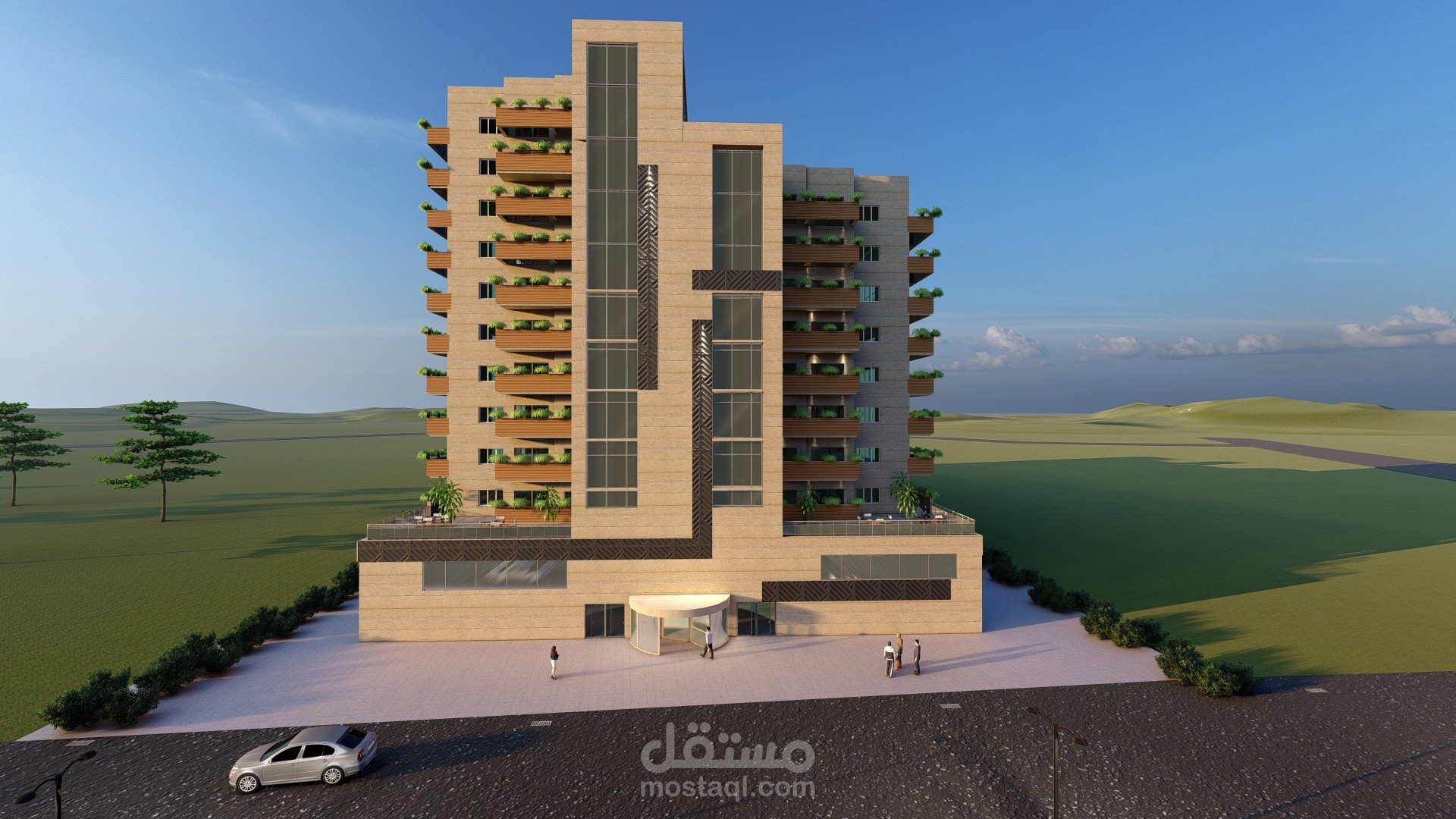 تصميم شقق سكنية