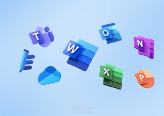 كتابة على Microsoft Office