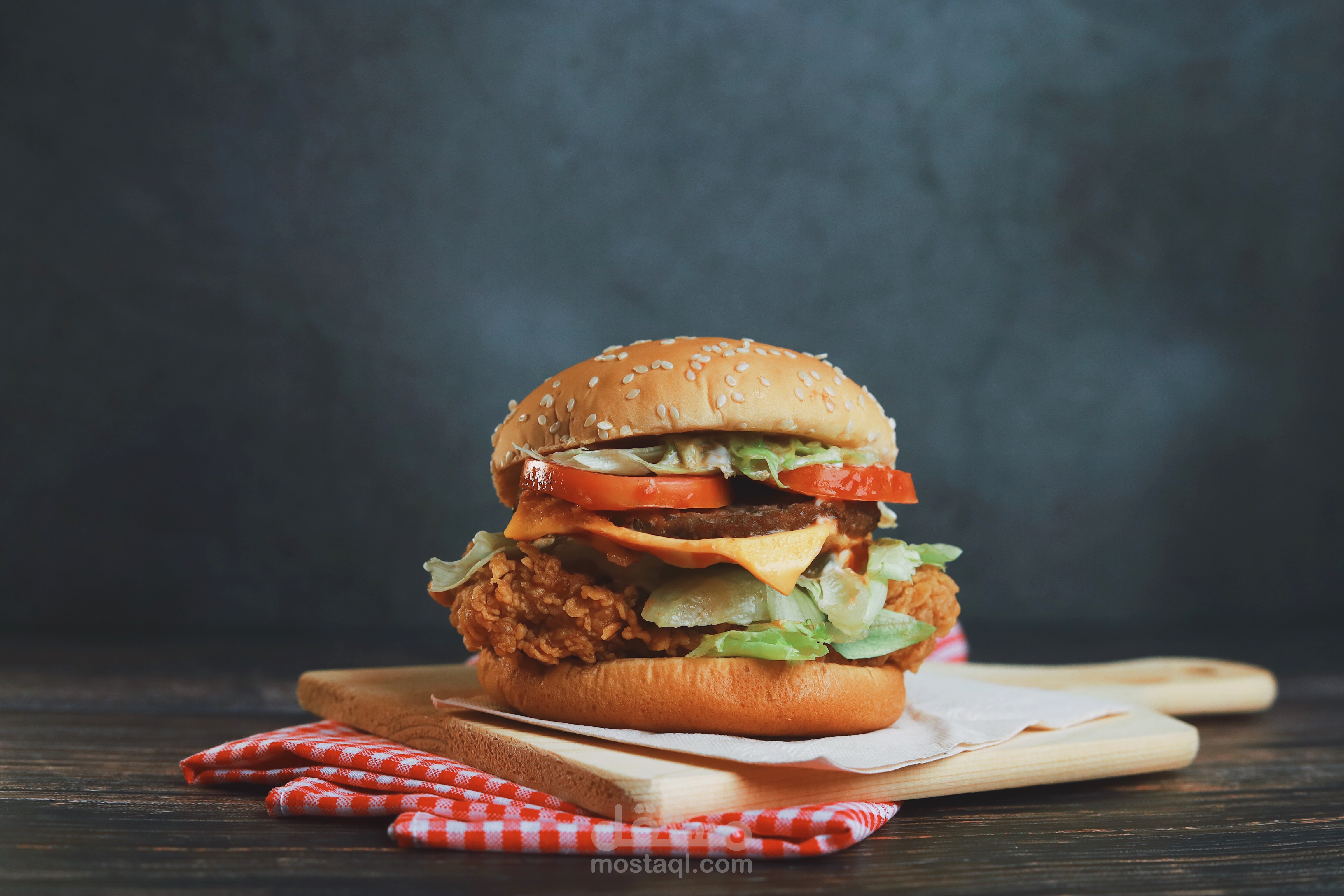 اعلان عن برجر