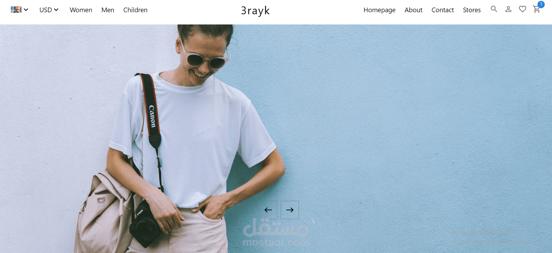 ecommerce clothing store