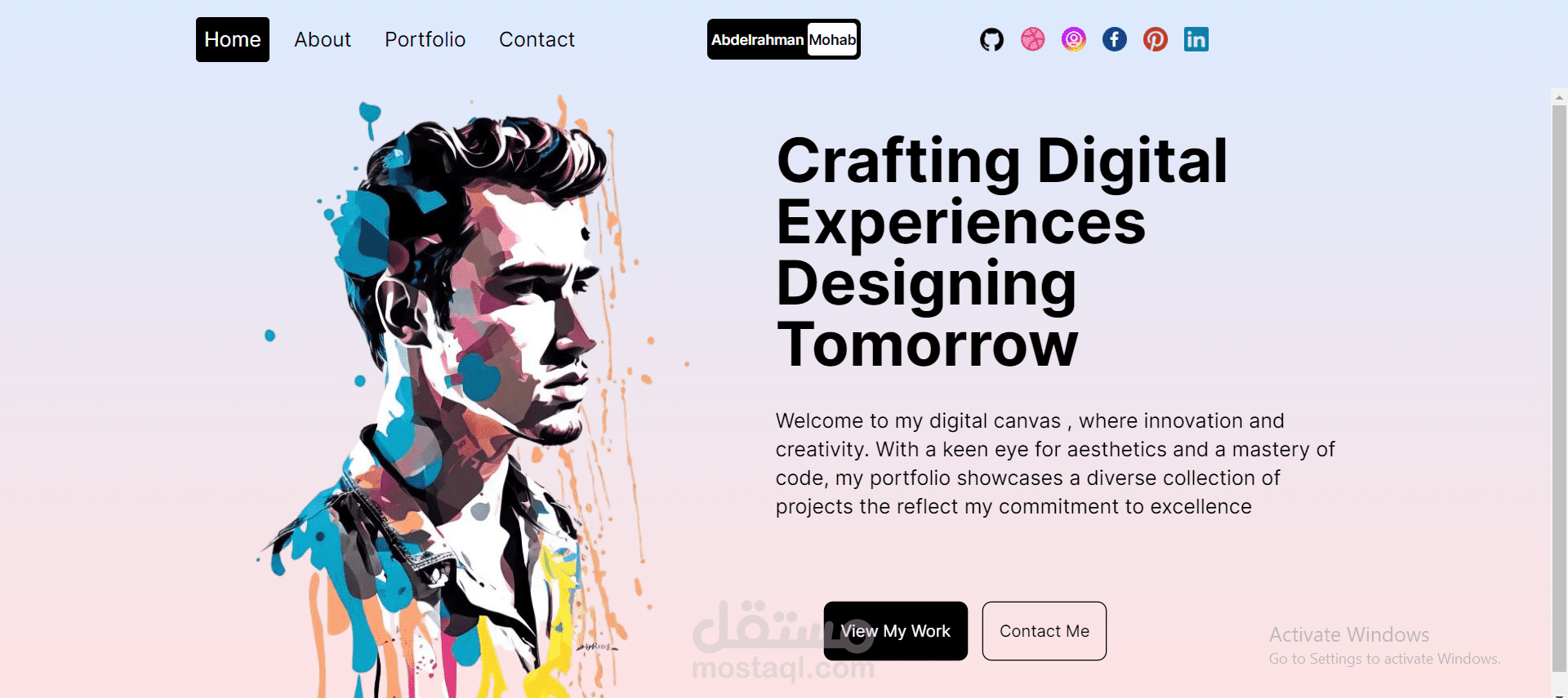 Next js Portfolio