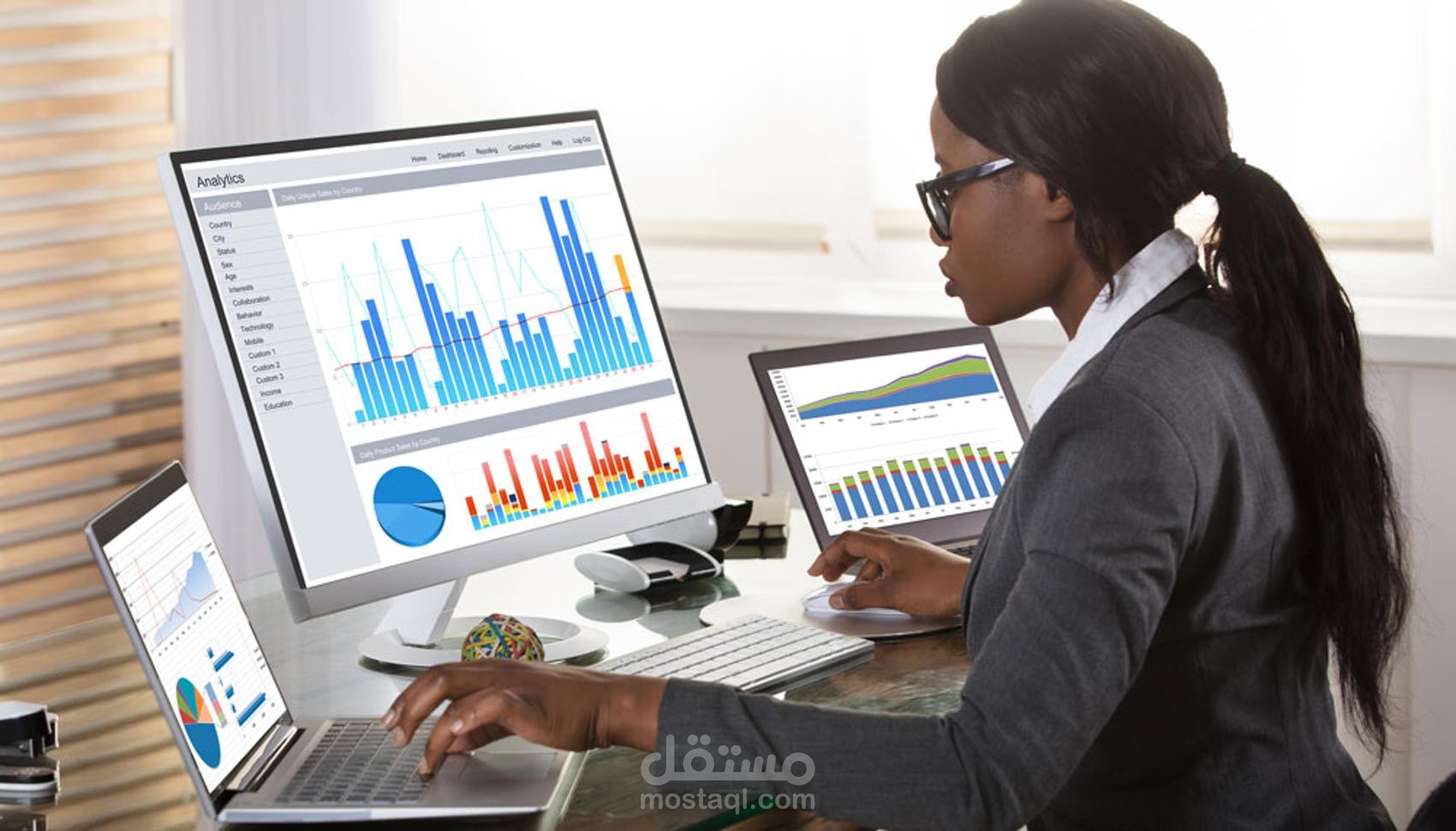 Dashboard تفاعلية لتحليل أداء المناطق والفروع باستخدام Power BI