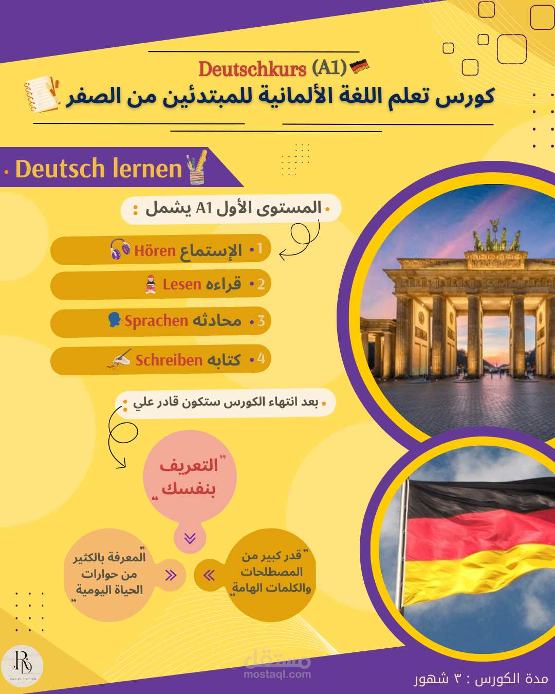 اعلان | كورس لغة المانية