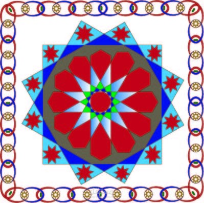 تصميم زخرفه إسلاميه