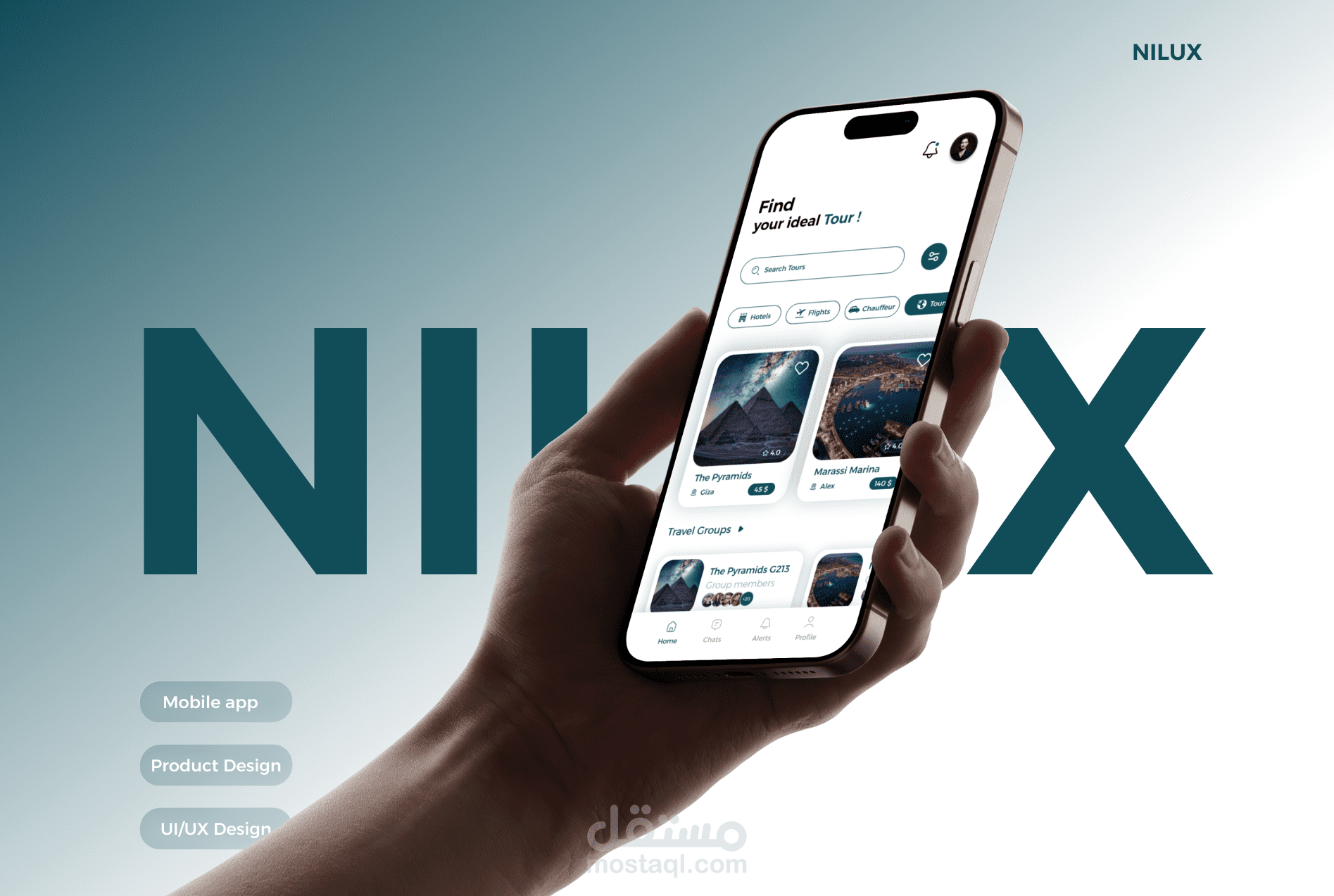 Travel & Tourism Booking App - UI/UX Design for Seamless Experiences