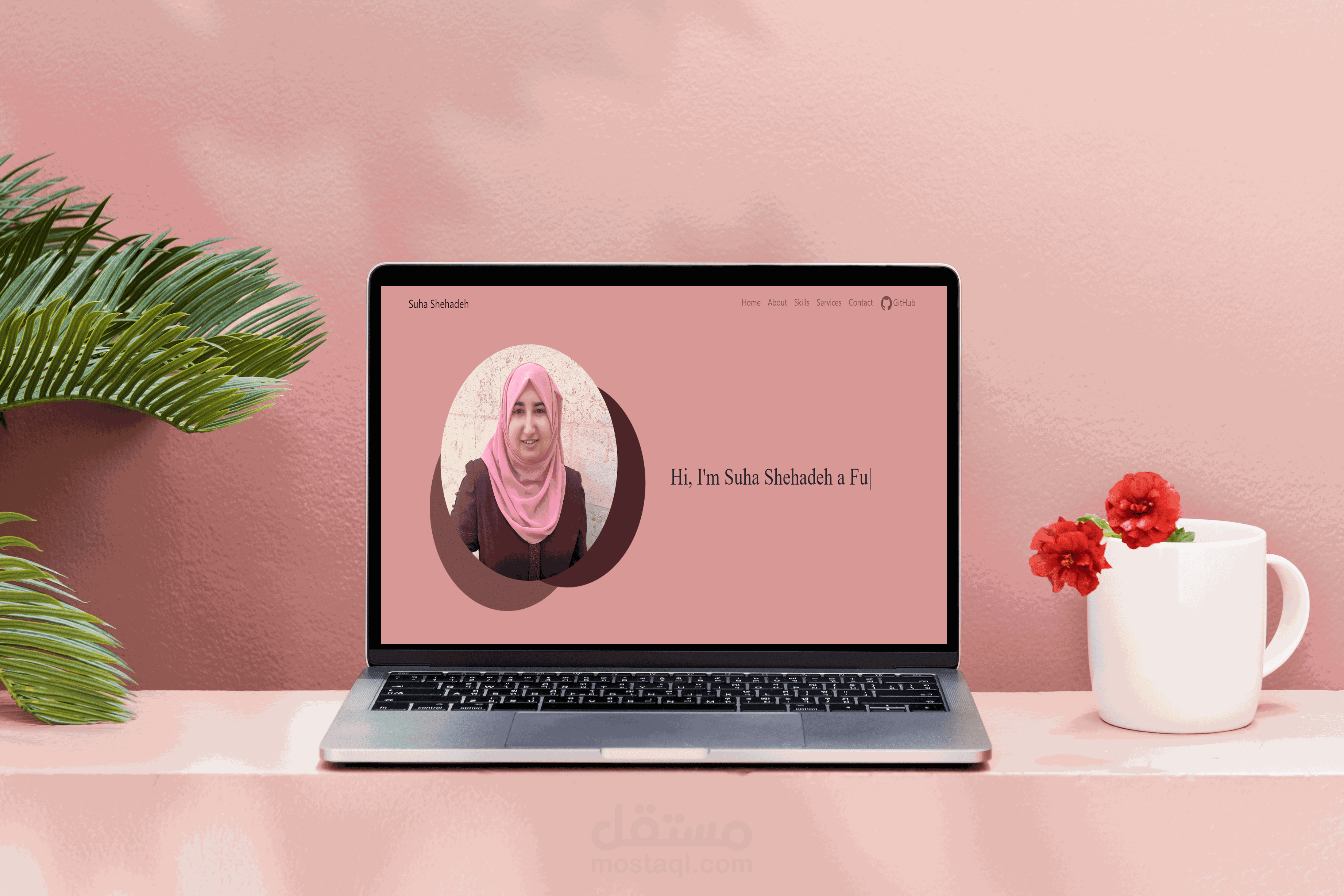 موقع المحفظة الخاص بي