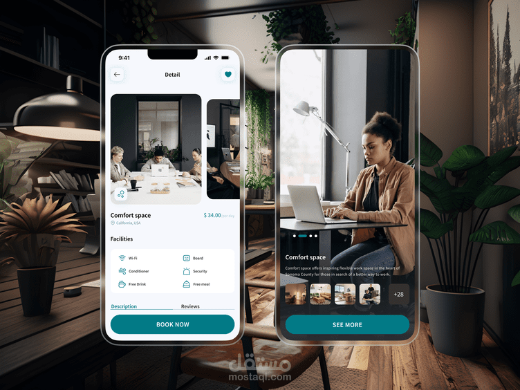 Co-working app