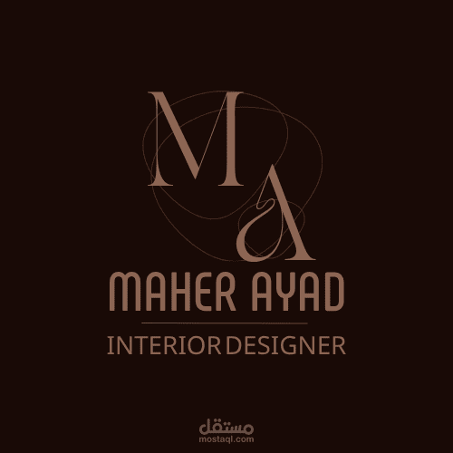 مصمم ديكور logo افتراضي