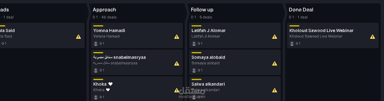 ادارة العلاقات مع العملاء