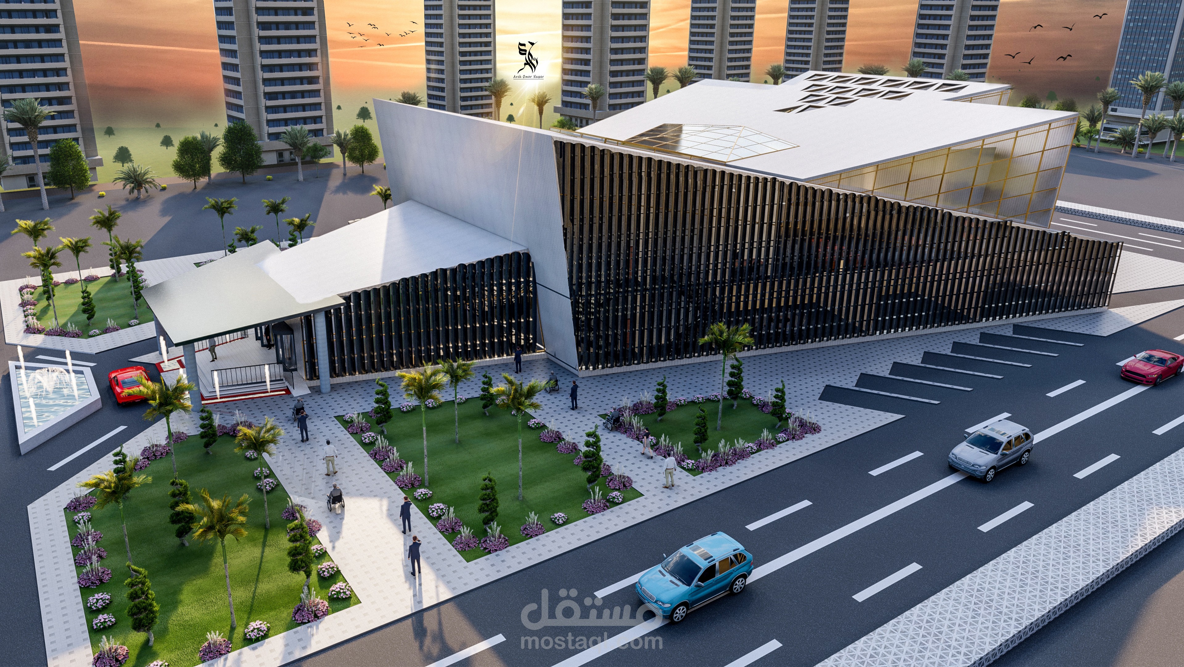 بعض اعمالي في التصميمات الخارجية