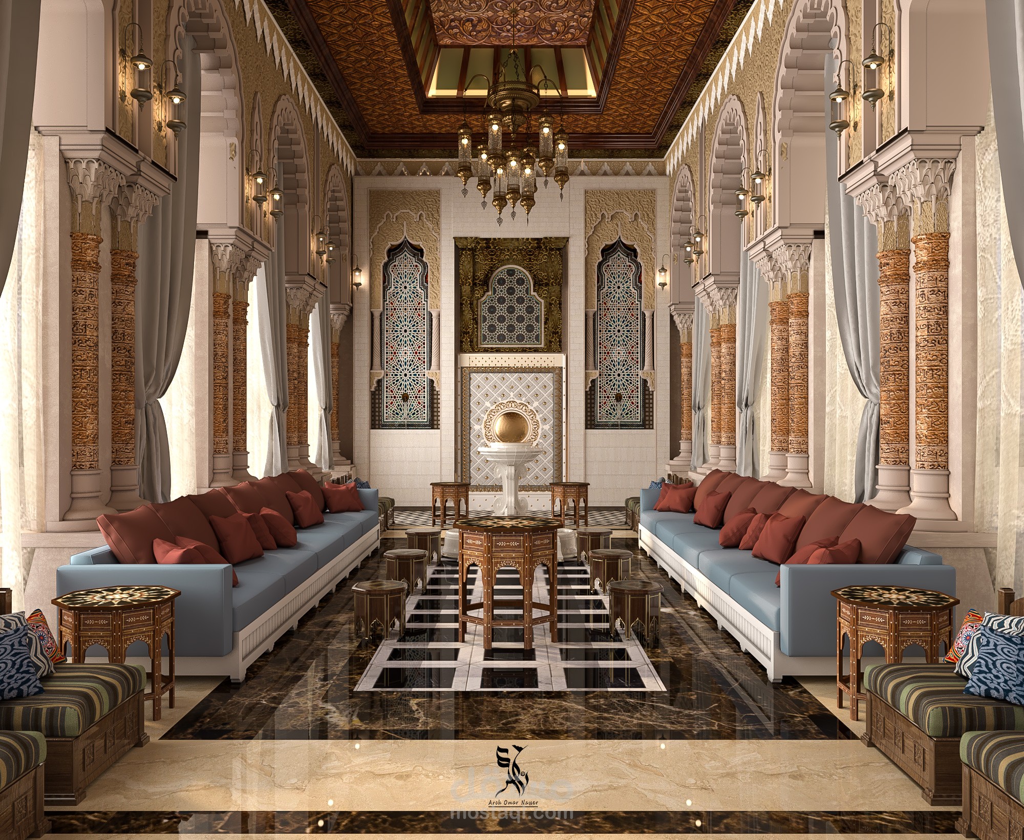 بعض اعمالي في التصميمات الداخلية