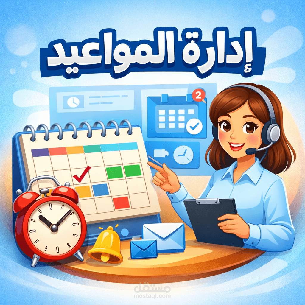 تنظيم جدول المواعيد والاجتماعات