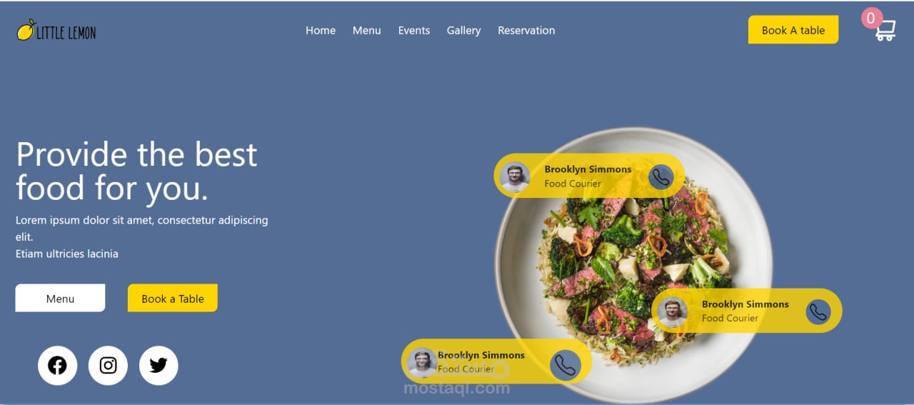 Little Lemon Website