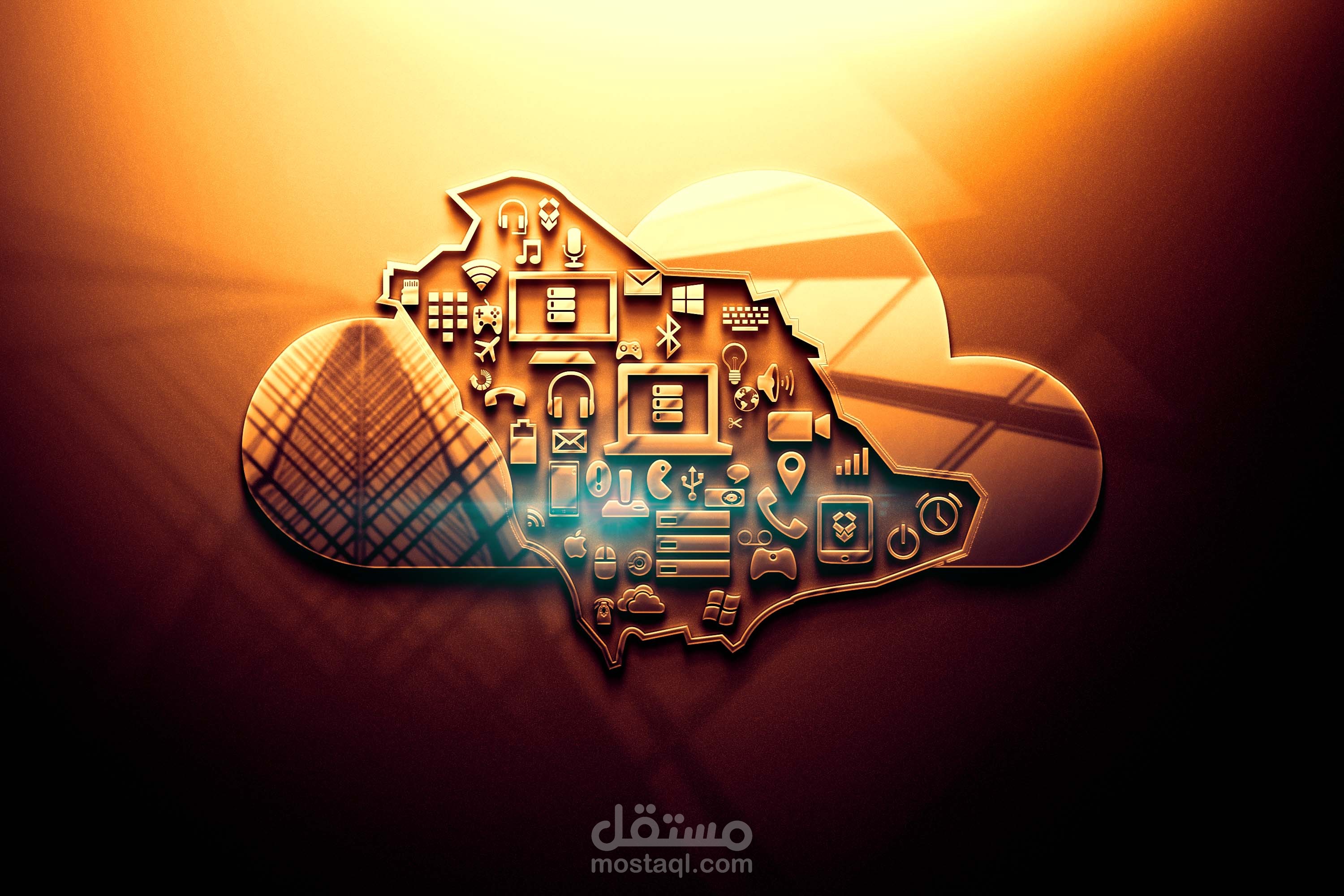 لوجو ل موقع إلكتروني