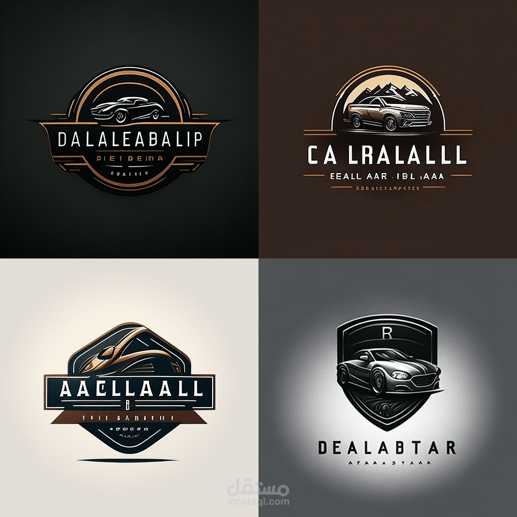 أكثر من لوجو لشركة سيارات