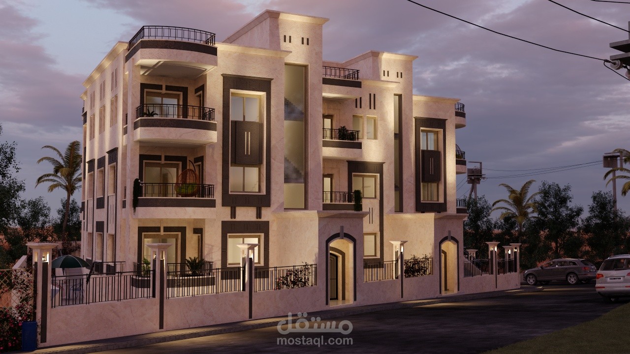 بناء سكني غرب حلب