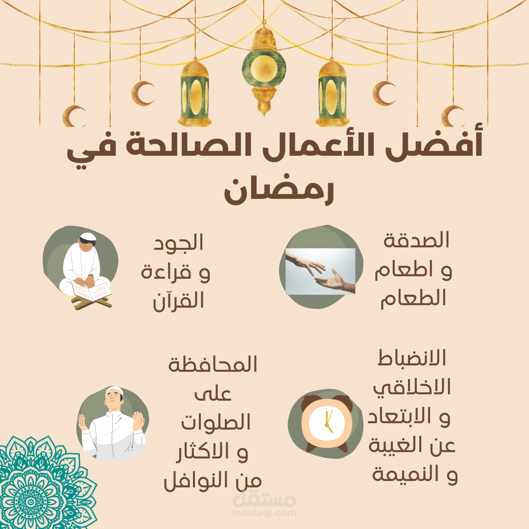 عمل انفوجراف باللغة العربية