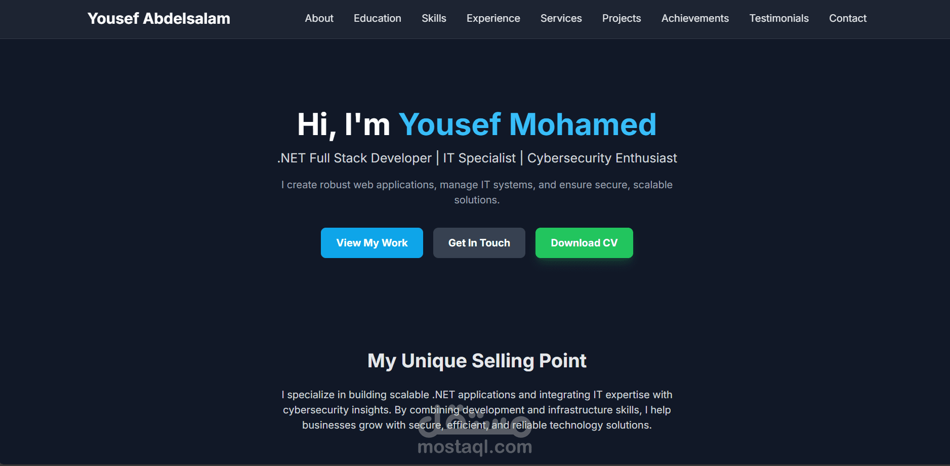 Personal Portfolio