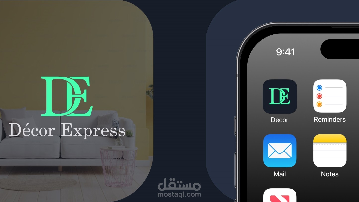 Decor Express // Redesign Brand Identity