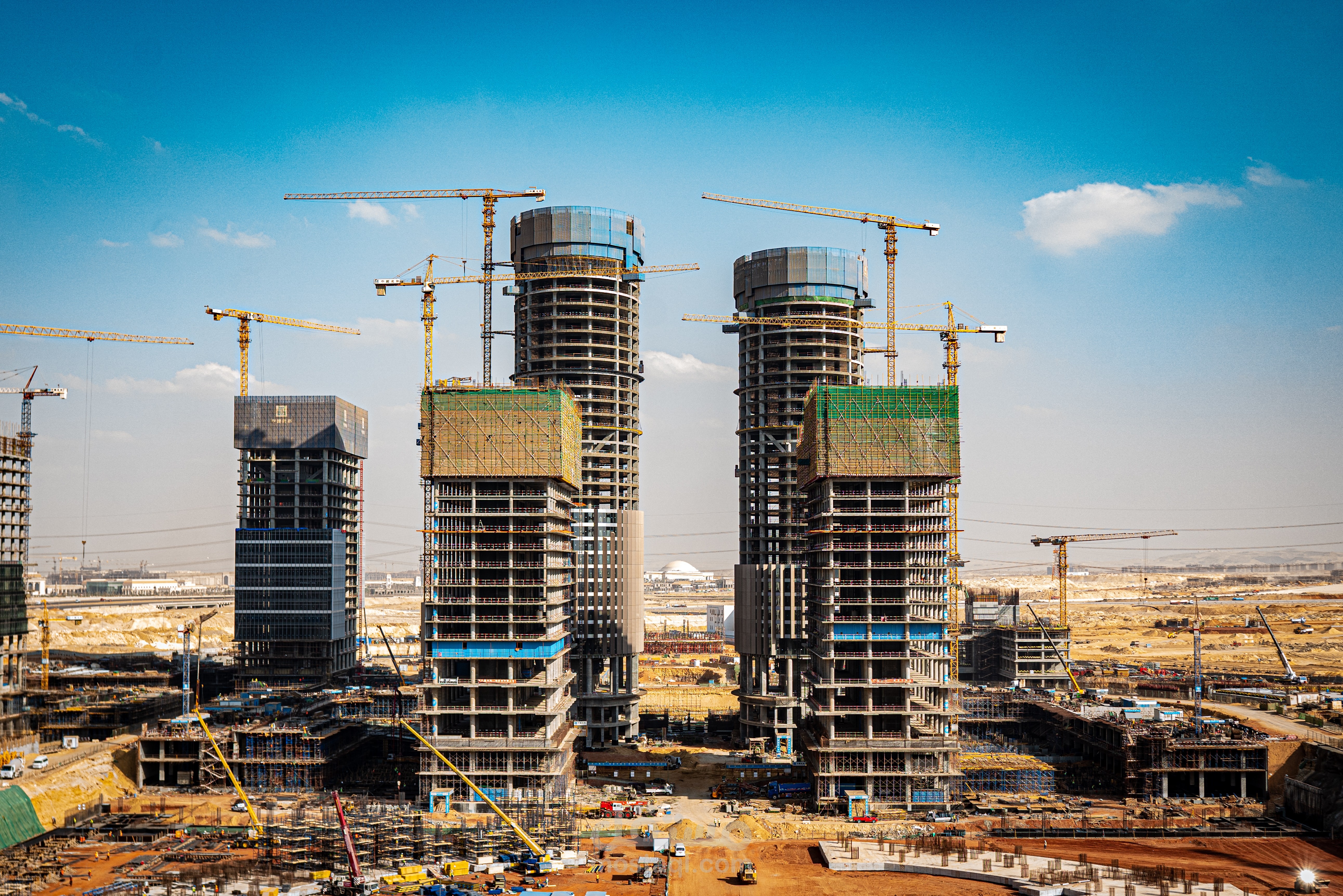 تصوير و اخراج و مونتاج فيديو عن العاصمة الادارية الجديدة في مصر