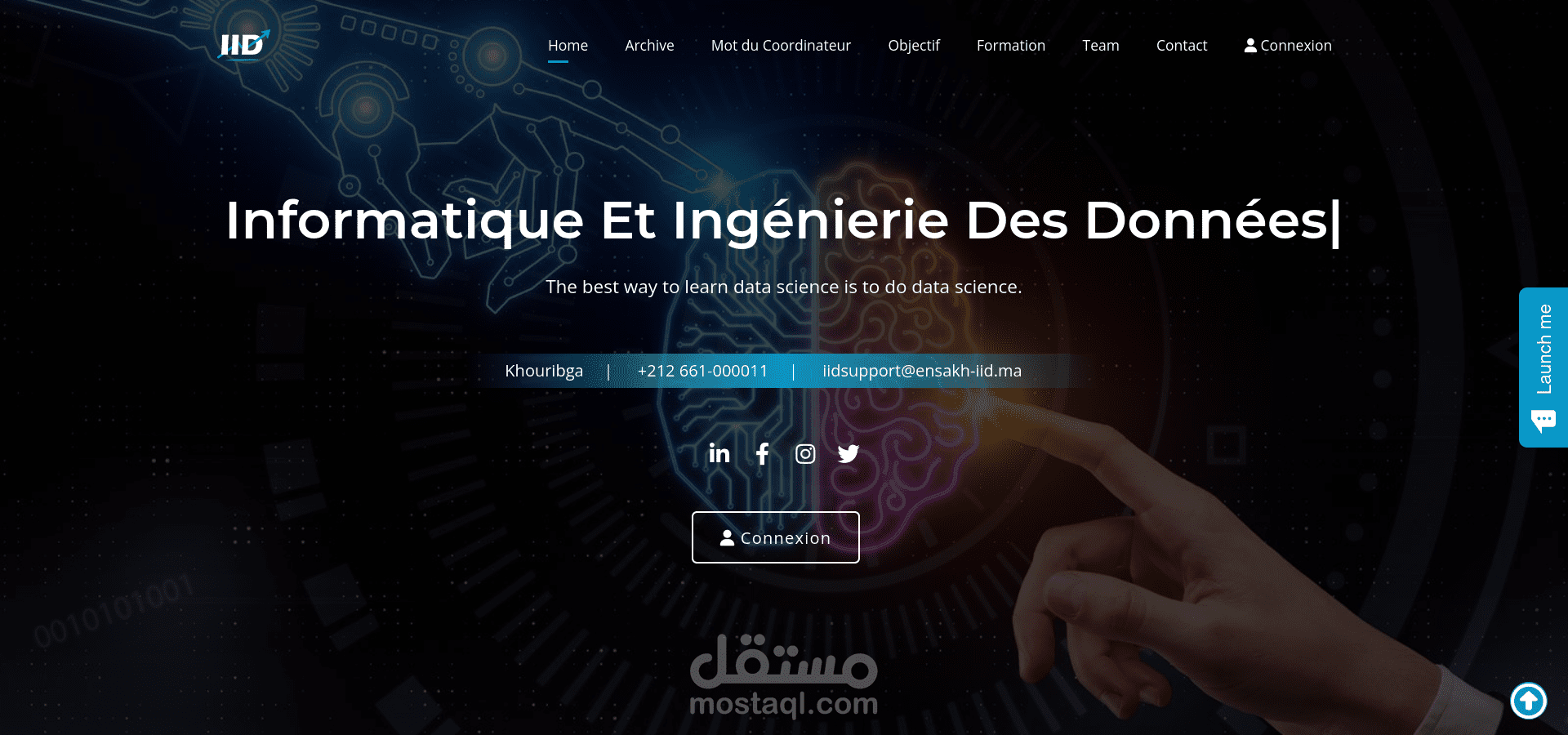 منصة للطلاب للاطلاع على الامتحانات والدروس والمشاريع والأعمال العملية.