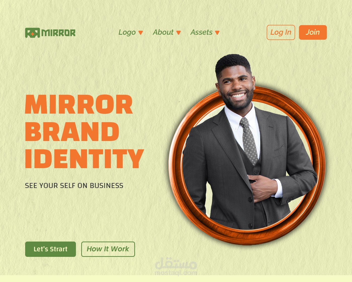 تصميم هوية بصرية لشركة تصميم و تسويق | Mirror Agency