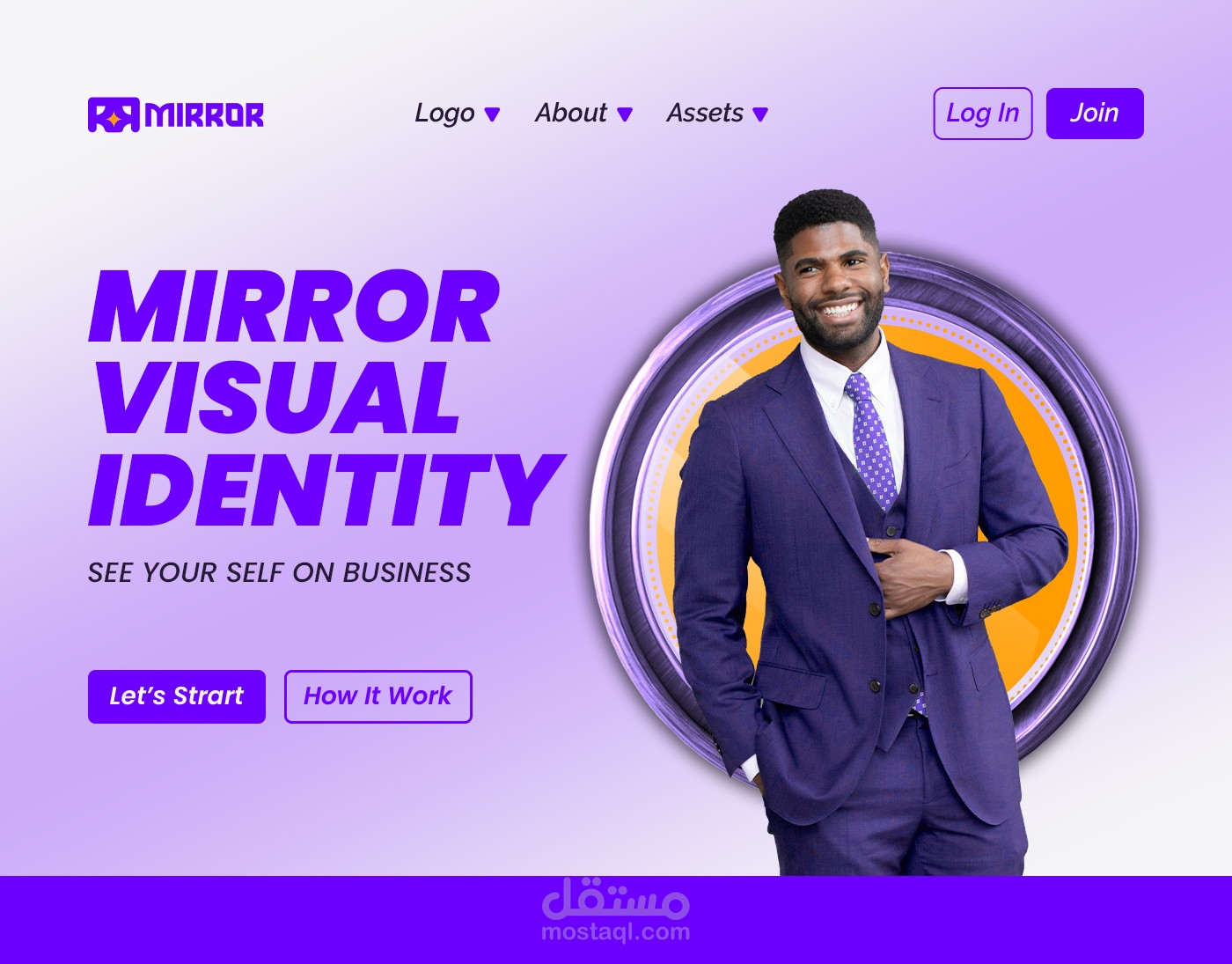 وكالة ميرور | تصميم هوية بصرية