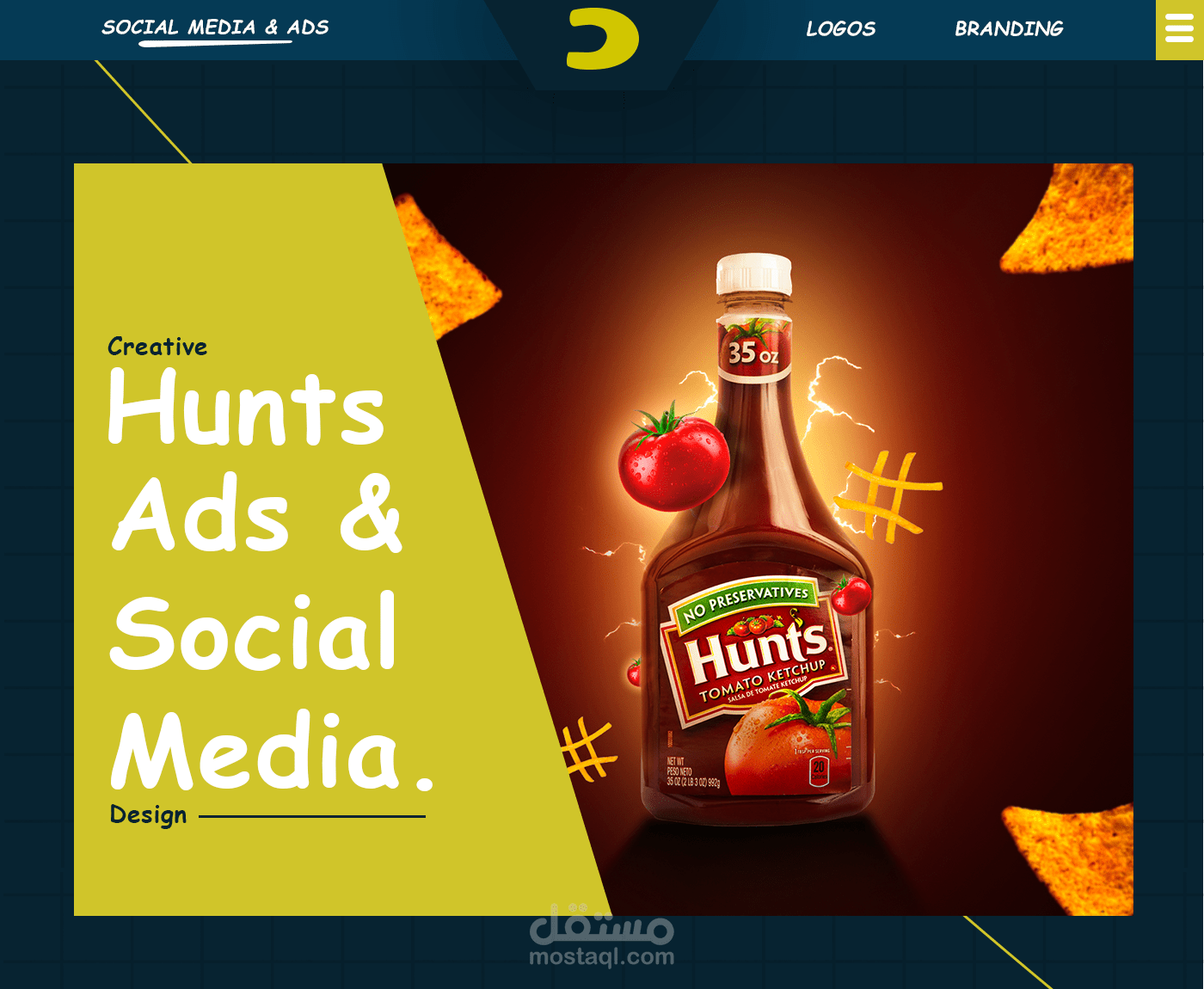 Social Media Design - Hunts