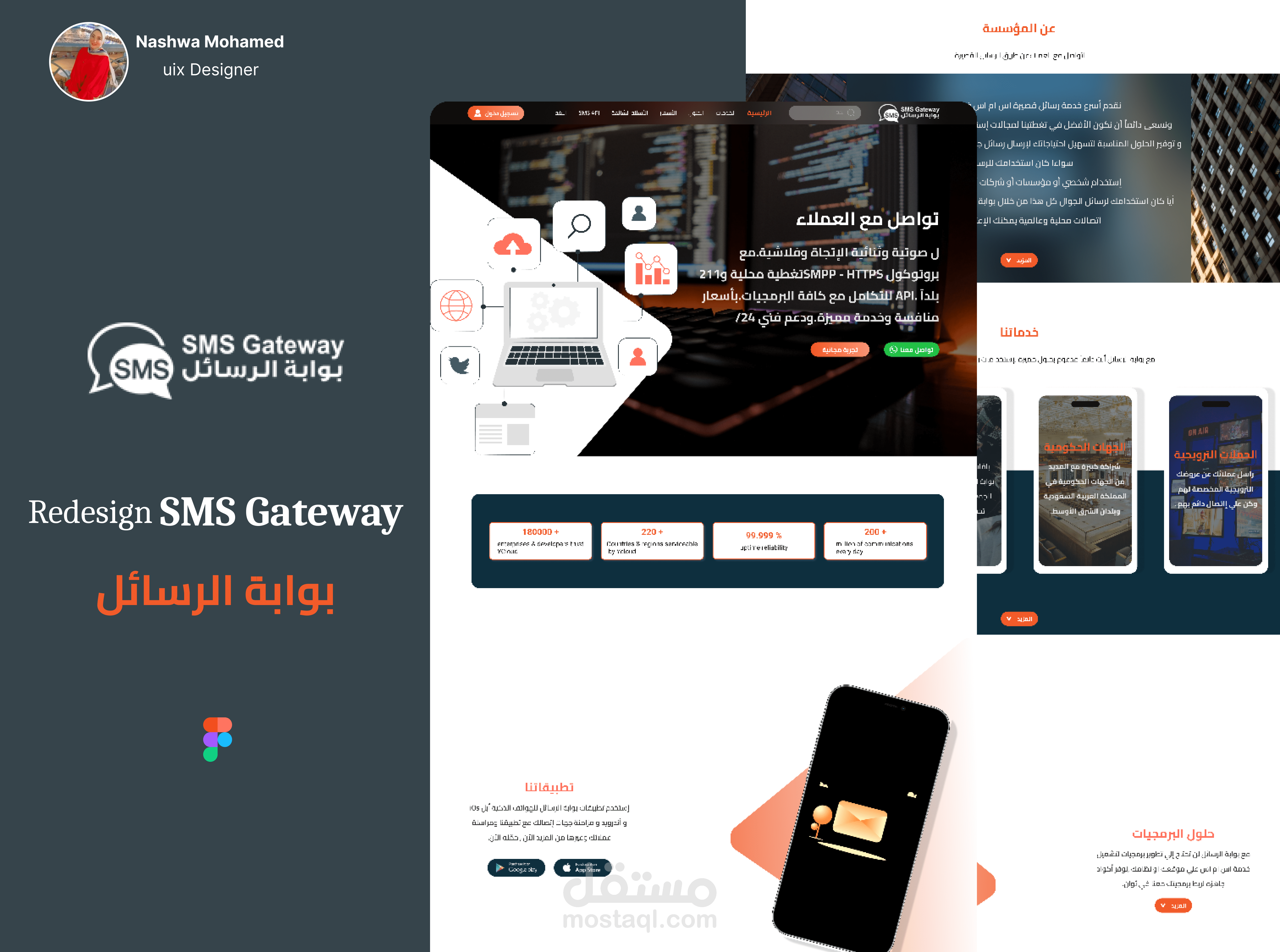 Redesign sms gateway