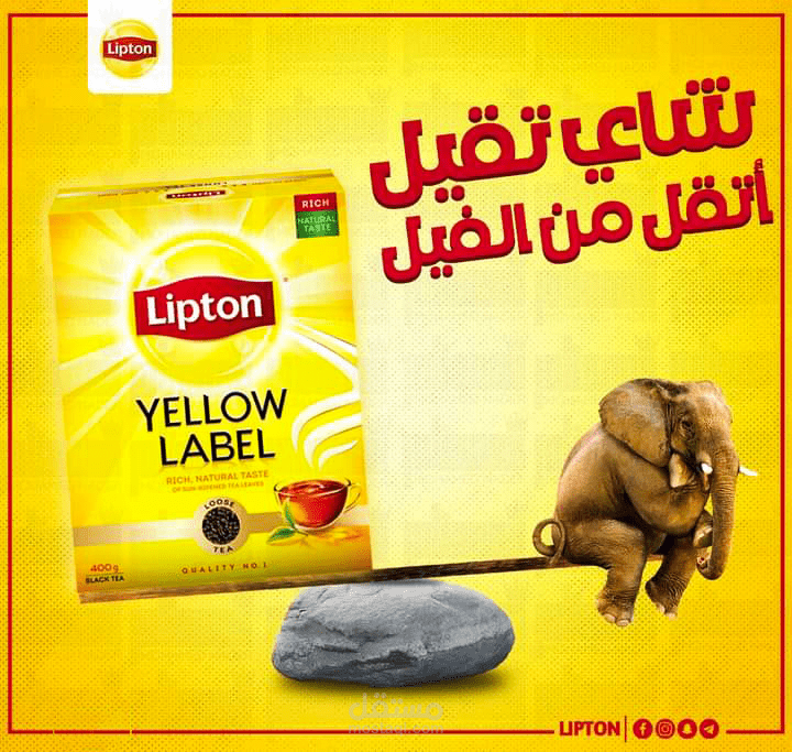 بوستر سوشيال ميديا لي LiptoN